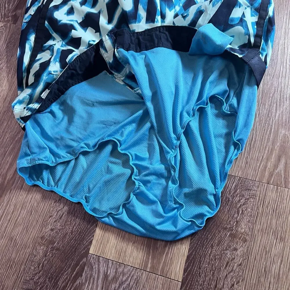 Nike Volley Board Shorts Graffiti Pattern Swim Trunks Mens Size XXL Lined 2XL